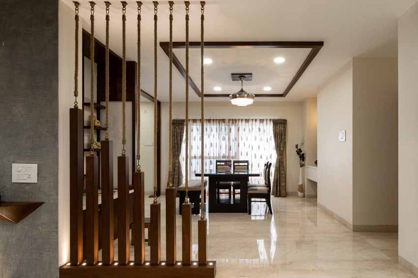 Living-Dining Partition